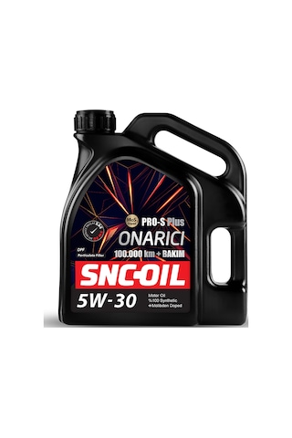 Snc-Oil Onarıcı 5w-30 100.00 Km+Bakım Motor Yağı 4 L