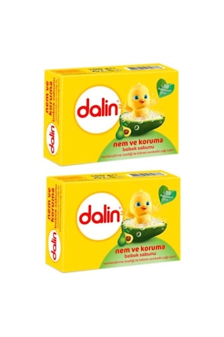 Dalin Avokadolu Nem ve Koruma Bebek Sabunu 100 G x 2