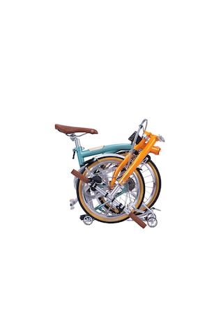 Dahon Lunden 16 Jant Katlanır Şehir Bisikleti 7 Vites Yeşil - Sarı