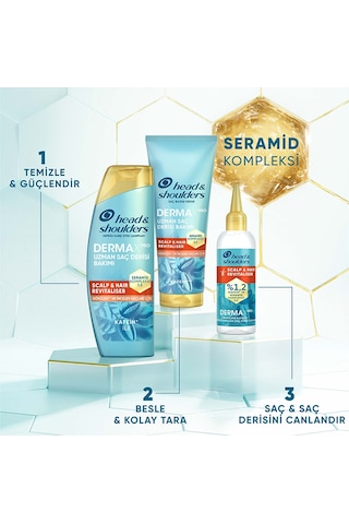 Head & Shoulders Derma X Pro Kafein İle Dökülme Karşıtı Şampuan 300 ML