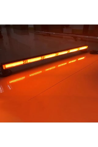 Off Road Led Bar 120cm Sarı Sarı Cob Led Çakarlı Led Bar 8 Ledli