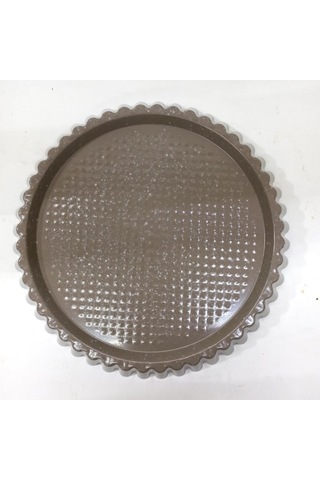 Dekoratif Granit Sağlıklı Yanmaz Yapışmaz Turta Kek Pasta Kalıbı 28 Cm Çap Çok Renkli