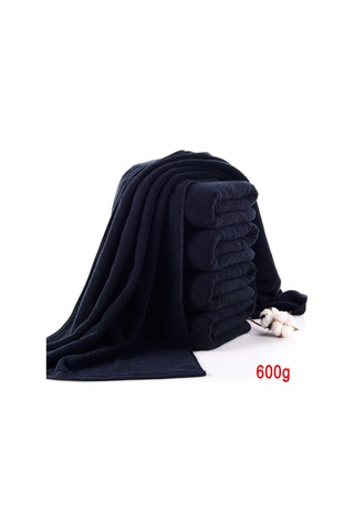 Siyah Banyo Havlusu Son Derece Emici Hızlı Kuru Spor Salonu Yumuşak Havlu Banyo Otel Salonu Bath Towel Diğer