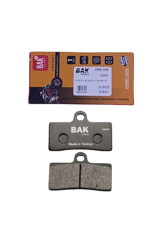 Bak Brakes Fmb-040 Cf Moto Sr 250, Cl-x 250, Nk 250. Ön Fren Balatası Organik Kalite Fmb-040