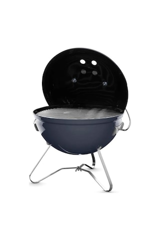 Weber Smokey Joe Premium 37 Cm Parlak Siyah Emaye Tuck-n-carry Kapak Kilidi Portatif Kettle -126 Siyah