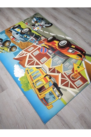 Foto Baskılı Halı Artist Halı Araba 120X180 Cm