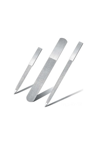 Shineyee "3'lü Paslanmaz Çelik Tırnak Törpüsü Seti: Çift Taraflı, Su Geçirmez Ve Dayanıklı"