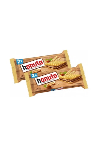 Hanuta Haselnuss-schnitte Fındık Kremalı Gofret 2 Adet