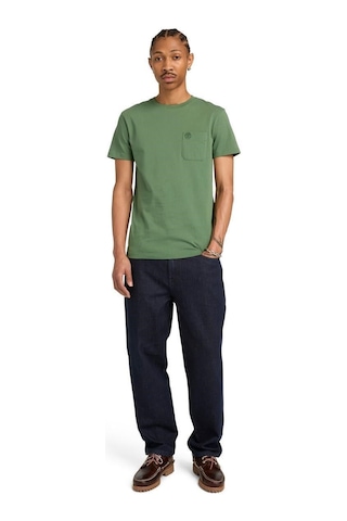 Timberland Dunstan River Chest Pocket Erkek T-shirt-32647 Yeşil