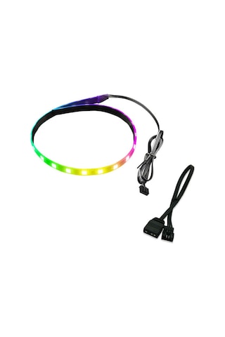 Coolmoon 4 Pin To 5V 3 Pin Manyetik RGB Kablolu Kasa Led Işık