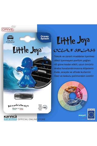 Little Joya Ocean Splash Kalorifere Geçme Oto Kokusu Okyanus Sıçraması
