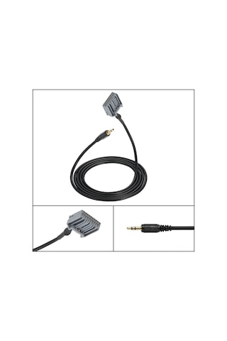 Maiyame Honda Crv 2008-2013 , Accord 8. Nesil 2008+ , Civic 2006-2013 İçin 3.5mm Aux Giriş Kablosu - Ses Kalitesi Kaybı Olmadan Müzik Dinleme