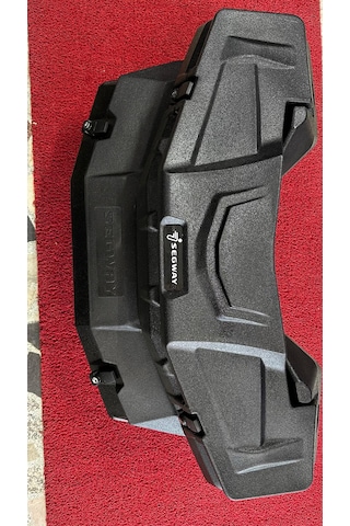 Segway Uyumlu Anahtarlı Atv Cv 80 Ön & Cv 180 Arka Çanta Set Siyah