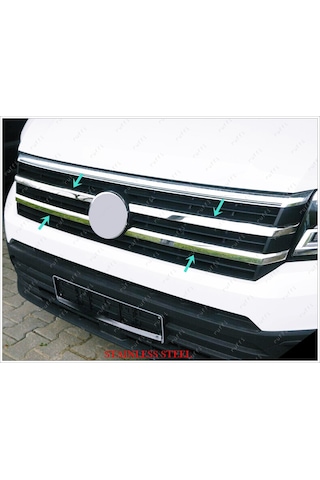 Vw Crafter Krom Ön Panjur 4 Prç. 2016 ve Üzeri P.Çelik