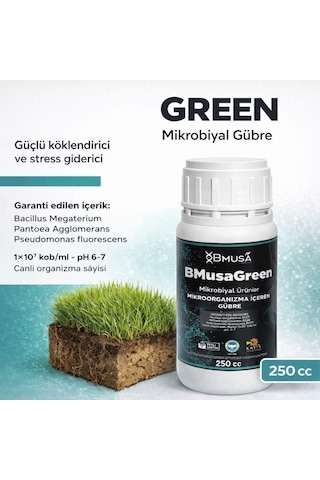 Bmusa Green 250cc Mikrobiyal Gübre 250 ML