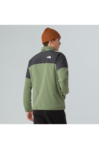 The North Face M Glacier Heavyweight Full Zip Erkek Polar-30521 Yeşil
