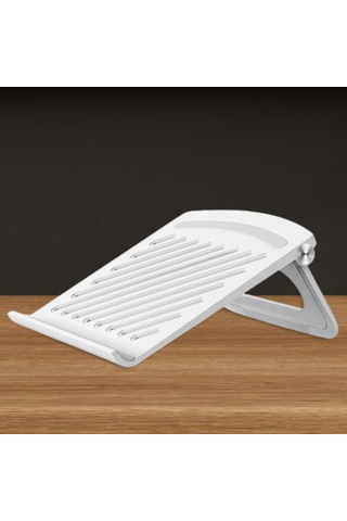 Homyl Katlanabilir Dizüstü Bilgisayar Standı Ofis Ev Beyaz