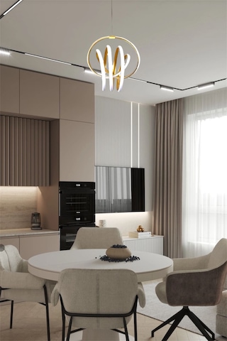 Ey Shop Eskitme İmza Model 3 Renk Led Beyaz&sarı&günışığı Avize Eskitme - Gold