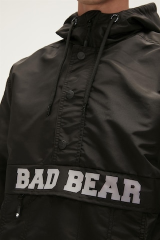 Bad Bear Hurricane Windbreaker Siyah Kanguru Cep Erkek Rüzgarlık-siyah Siyah