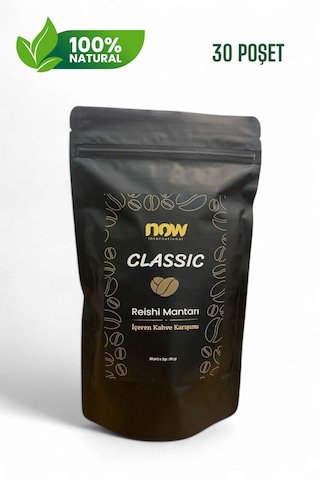 Now Classic Reishi Kahve 30 Poşet Now Classic Reishi Kahve 30 Poşet