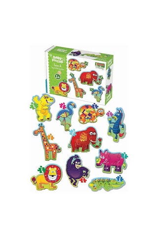 1727 Dıytoy, Baby Puzzle- Orman Hayvanları