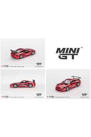 Mini Gt Toyota Supra A80 Top Secret Gt-300 Top Secret Red Chrome 1132 1/64 2026