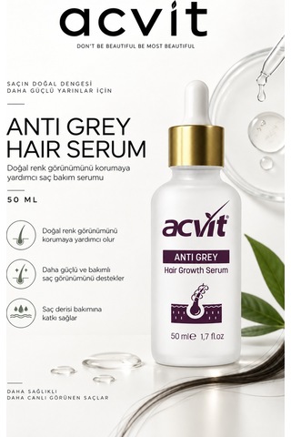 Acvit Anti Grey Hair Growth Serum 50 ML