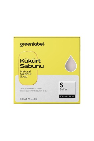 Greenlabel Doğal Kükürt Sabunu 120 G