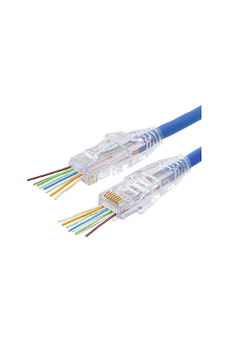 Ez Rj45 Cat6 Yeni Nesil Delikli Jack 25 Adet