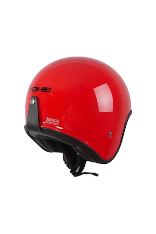 Yohe Motosiklet Kaskı 880-vespa-red-shıny Kırmızı