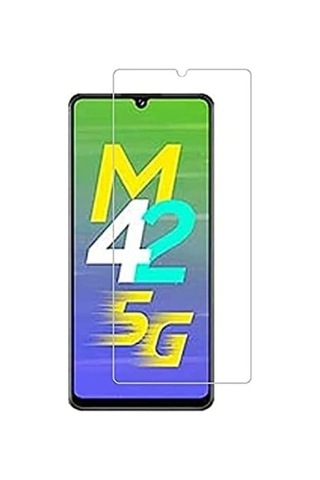 Samsung Uyumlu Galaxy M42 5G Nano Kırılmaz Cam Ekran Koruyucu Şeffaf
