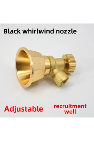 Springsun Tarım İçin Bakır Seramik Uçlu Yüksek Basınçlı Ayarlanabilir Rüzgar Dayanıklı Spiral Sprey Nozzlesi