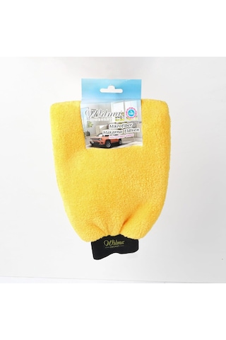 Wilma Secret Mikrofiber Araç Yıkama Eldiveni Çift Taraflı Oto Yıkama Eldiveni - Araba, Motor, Banyo, Evin Her Alan Diğer