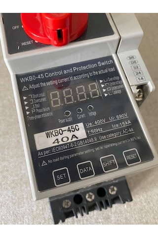 Westhomes 400V 40A Motor Kontrol Ve Koruma Şalteri Wkb0-45C