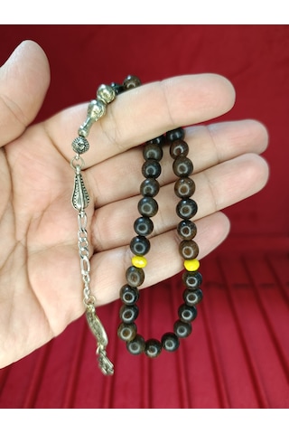 Sandal Ağacı Tesbih Küre Kesim Kahverengi 8mm T-806