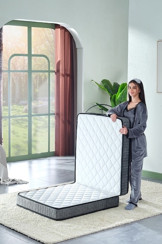 Ultra Deluxe Gri Katlanır & Misafir & Yer Yatağı Ölçü Seçenekli