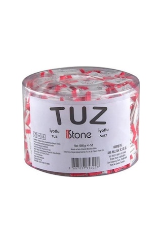 Omnisoft Stone Paketli Kavanoz Stick Tuz 12 X 1000 Gr
