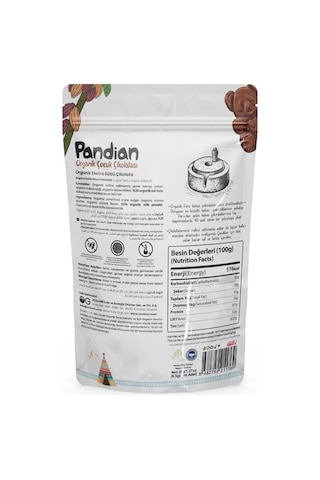 2'li Pandian Organik Çocuk Çikolatası 36 Gr