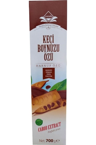 Themra Keçiboynuzu Harnup Özü Katkısızı Soğuk Sıkım Press 700 Gr
