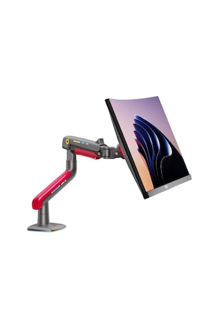 North Bayou Nb F5-gr Gaming 32-60 İnç Monitör Kolu 2-20 Kg Rgb Işıklı Yüksek Taşıma Kapasiteli Profe