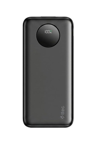 Recharger Lcd 10.000mah Pd 20w Taşınabilir Hızlı Şarj Aleti/powerbank Siyah - 2bb282s