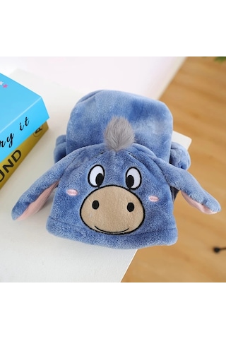 Elmpaly Mavi Xl Sevimli Köpek Kışlık Denim Ceket Pomeranian Chihuahua Shih Tzu İçin