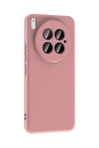 Tecno Camon 40 Premier 5g Kılıf Yumuşak Silikon Kamera Korumalı Lansman Ata Pro Tech Lila
