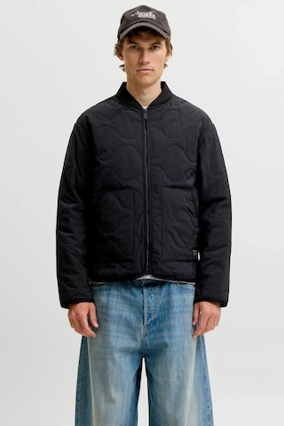 Jack & Jones Jjaxel Erkek Liner Ceket Hafif Günlük Rahat Siyah