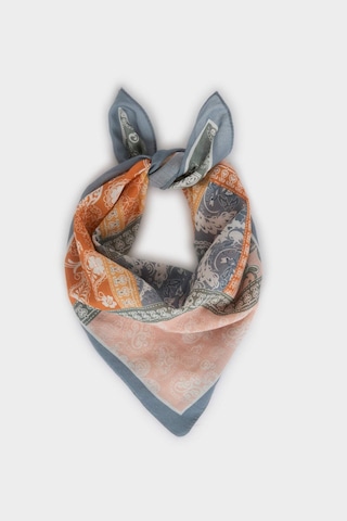 Defacto Kadın Desenli Pamuklu Bandana A0671ax26smbe106 Mavi-be106