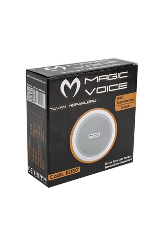 Mv-11087 16 Cm Max 20w 100v Alçıpan Hoparlör Trafolu