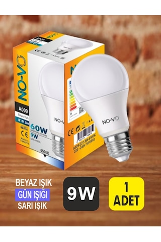 Novo 9w Led Ampul Gün Işığı