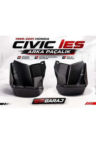 Honda Civic İes Sedan Uyumlu 1999-2001 Model Makyajlı Kasa Arka Sağ Sol Paçalık Tozluk 0
