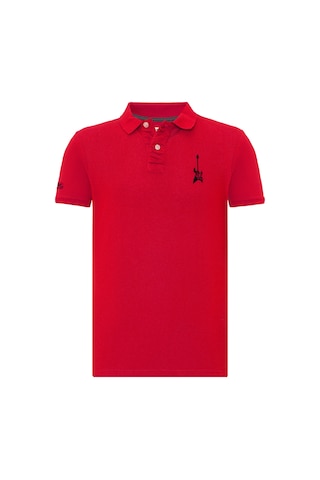 Routefield Punk Erkek Polo Tişört Bordo