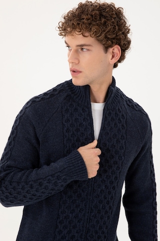 U.s. Polo Assn. Erkek Lacivert Hırka Triko 50294136-vr033 Lacivert